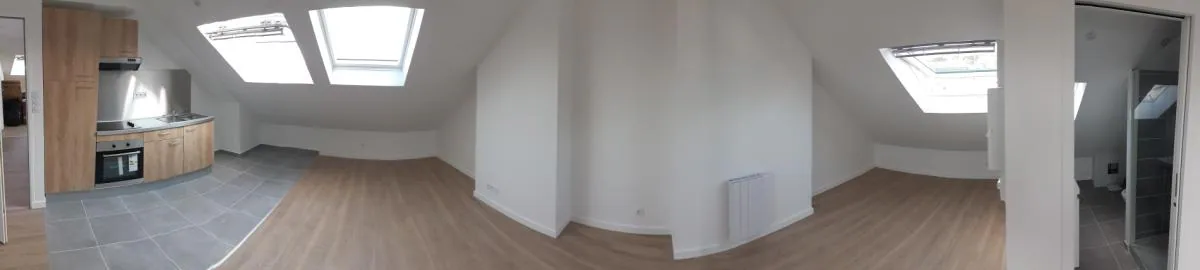 Aménagement de combles en 2 studios – le Havre — vue 6