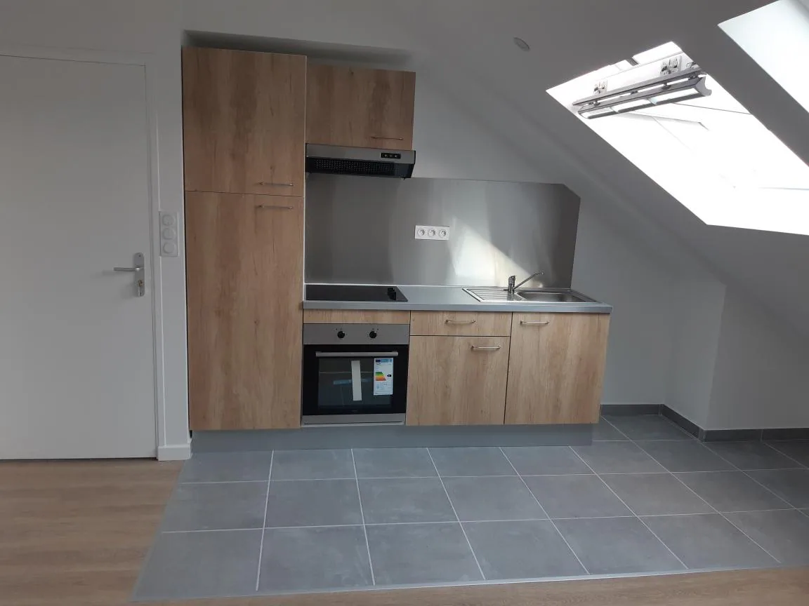 Aménagement de combles en 2 studios – le Havre — vue 4