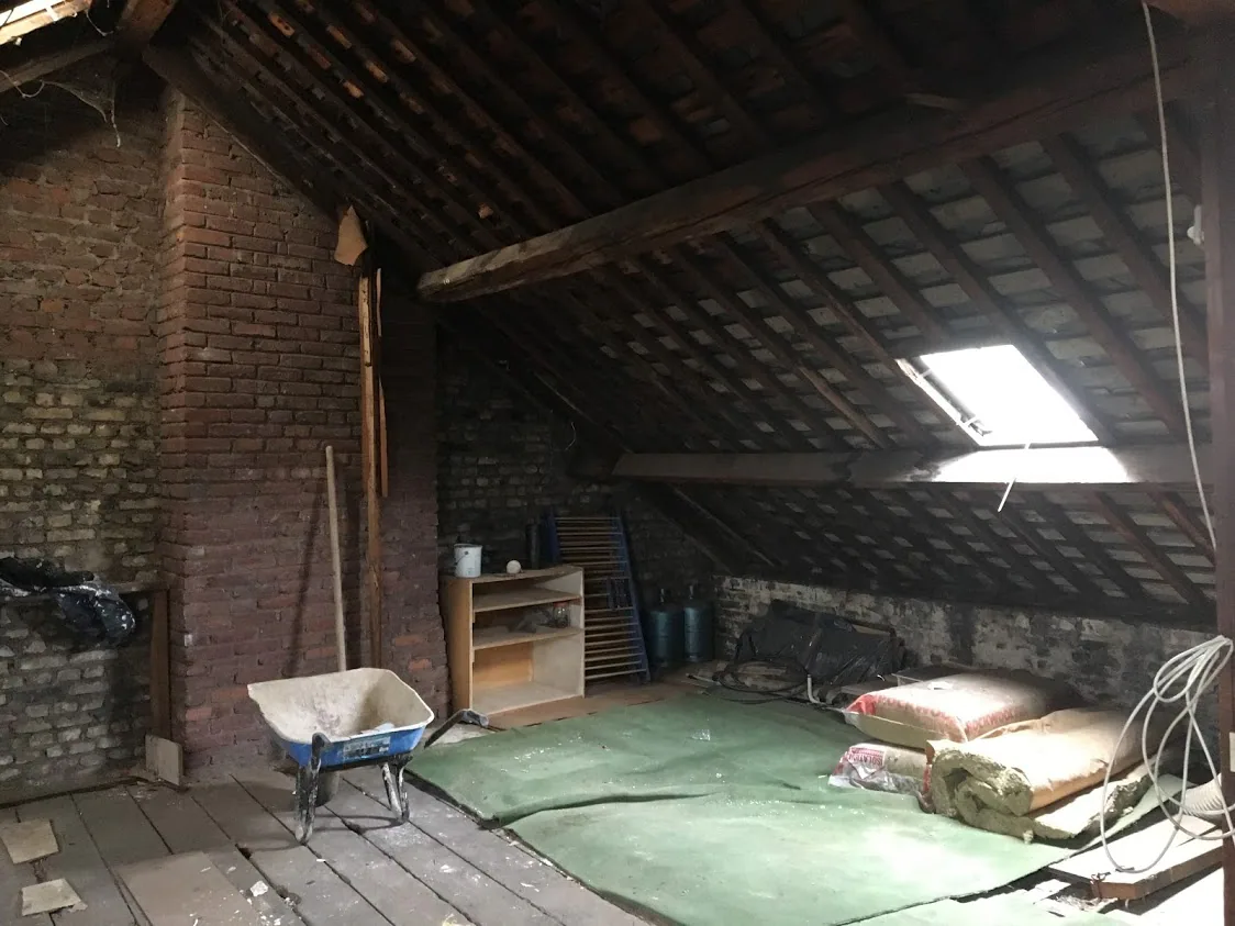 Aménagement de combles en 2 studios – le Havre — vue 2