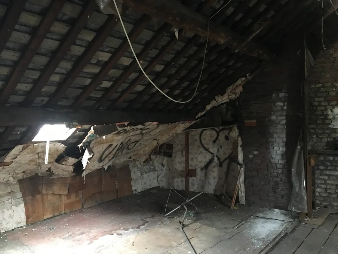 Aménagement de combles en 2 studios – le Havre — vue 3