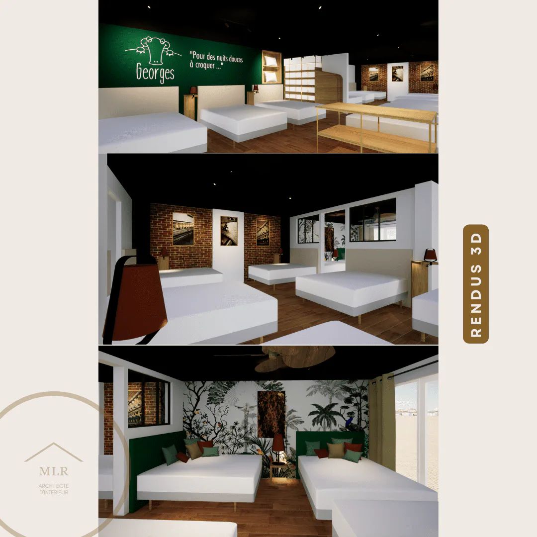 Conception d’un magasin de literie – Martinique — vue 4