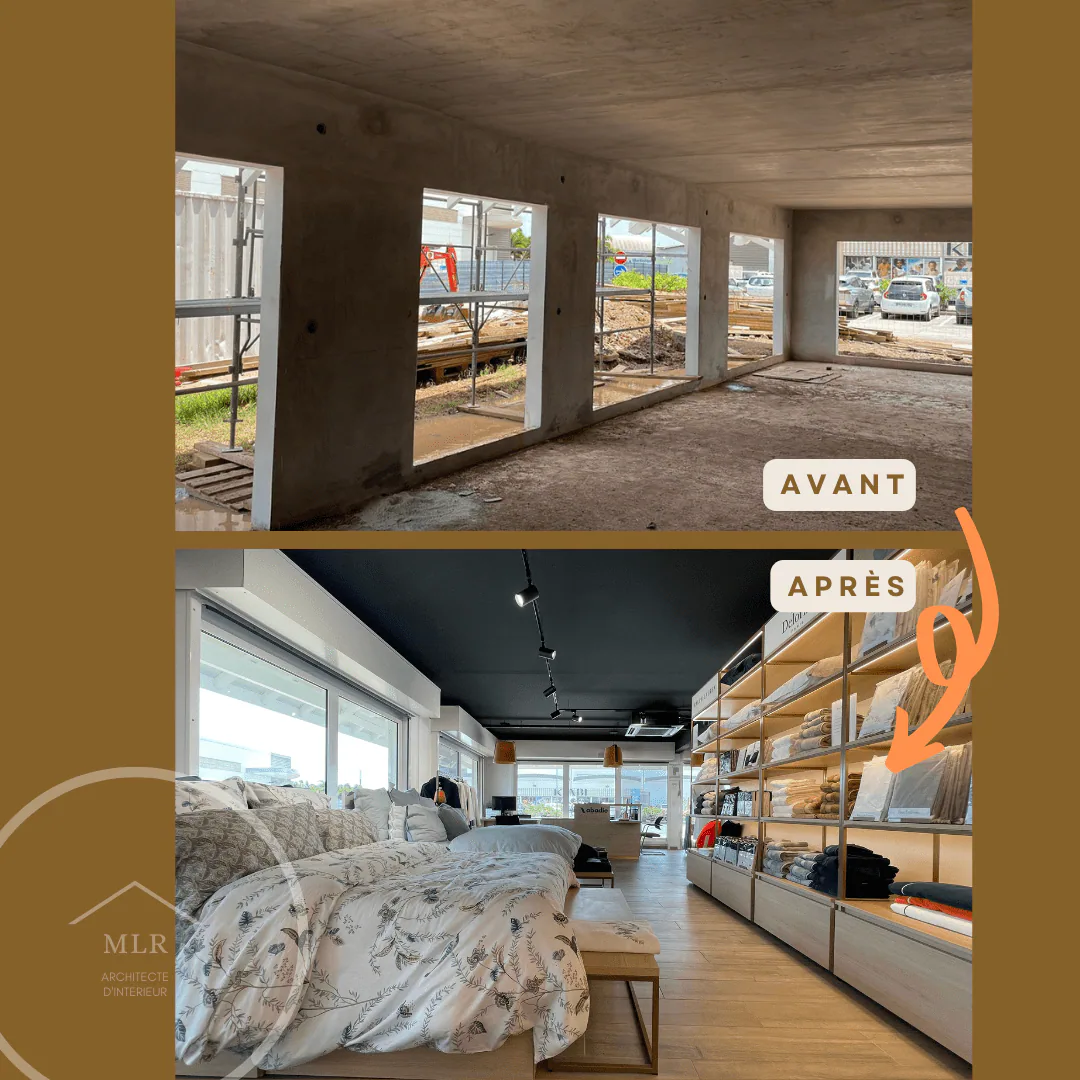 Conception d’un magasin de literie – Martinique — vue 5