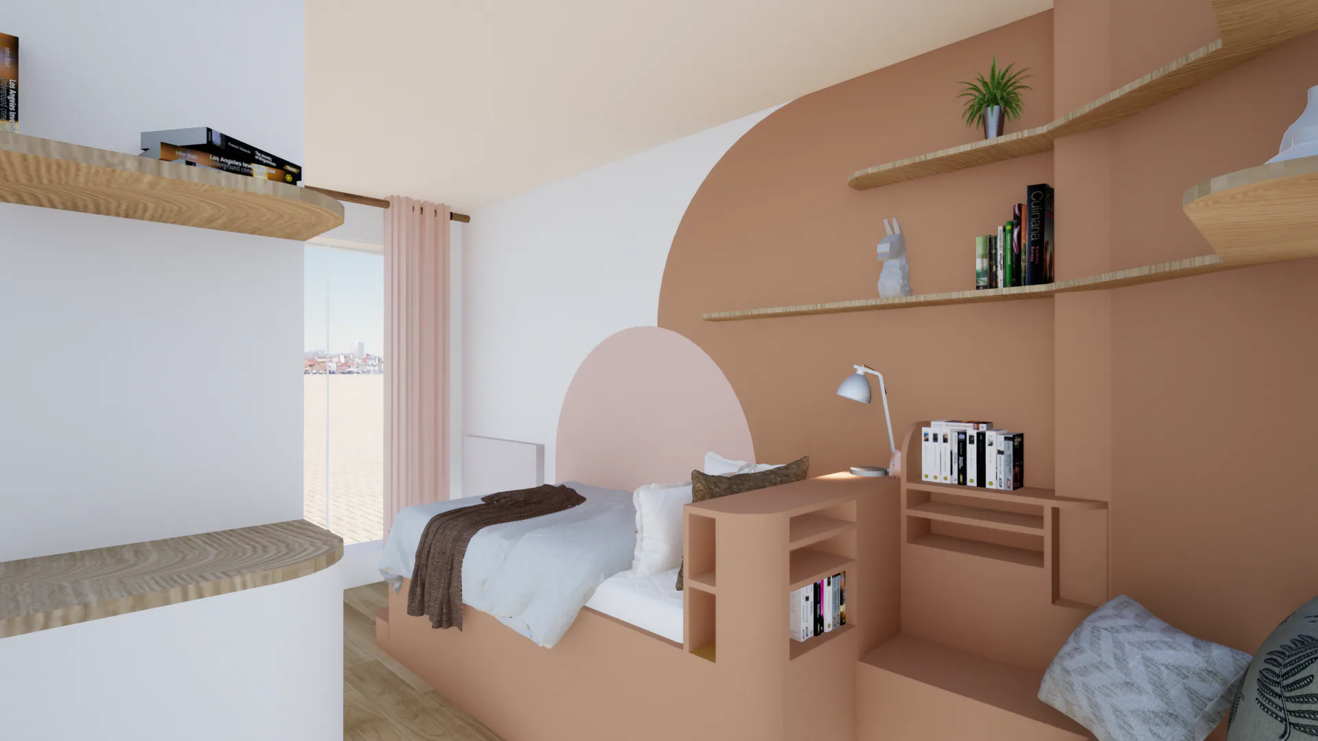 Rendu 3D chambre enfant