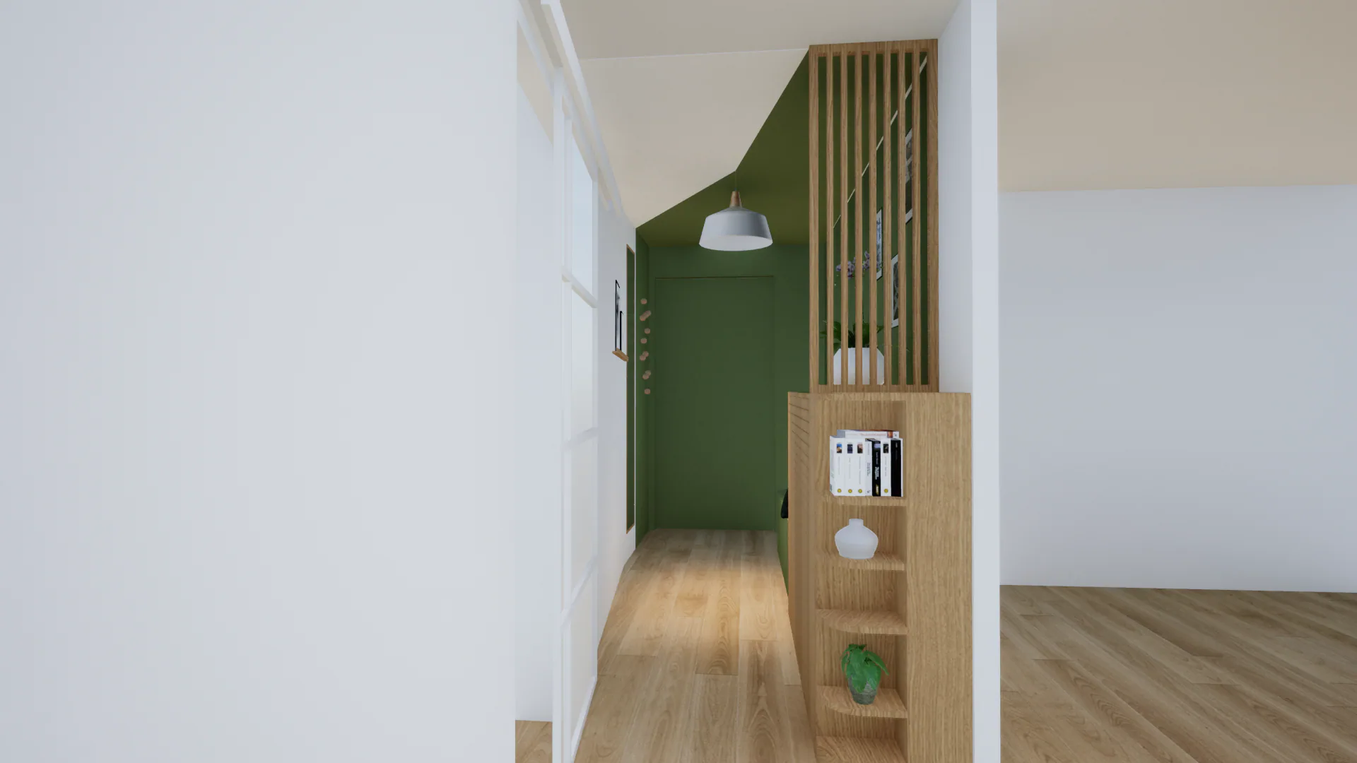 Rendu 3D entrée