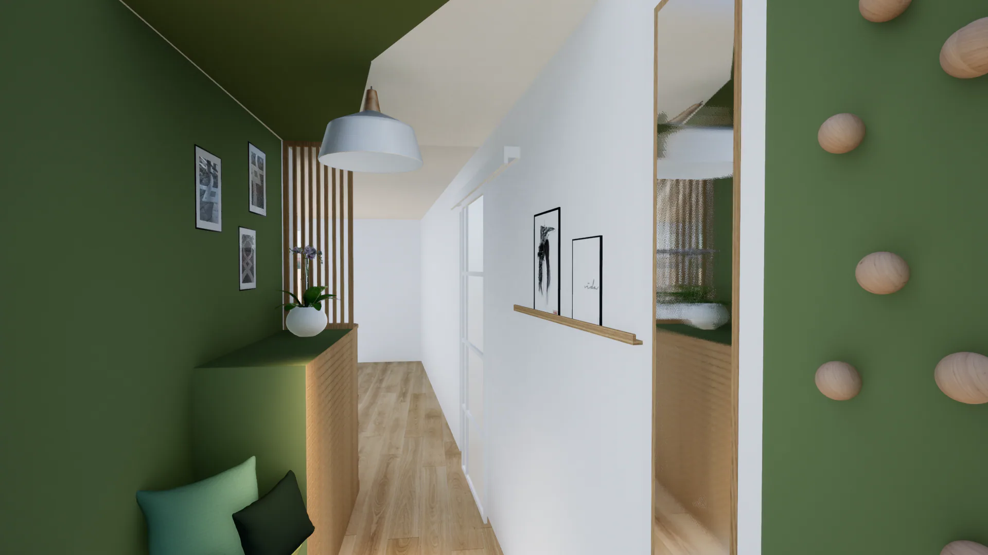 Rendu 3D entrée