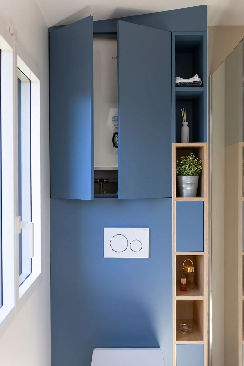 Aménagement et mobilier sur mesure d’une maison individuelle – Thoiry — vue 7